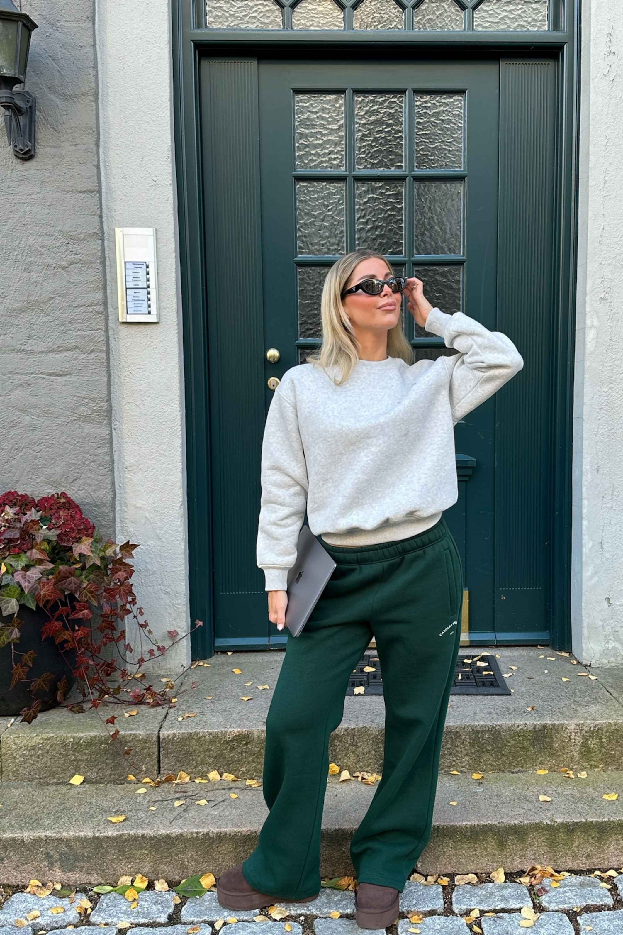 LIMITED EDITION︱W. Countryside SL pants - Green print
